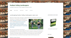 Desktop Screenshot of hudsonvalleylandscapers.com